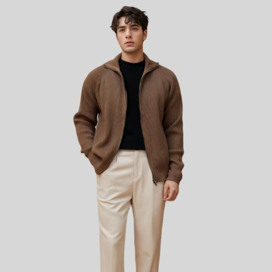 Stefano Full Zip Sweater