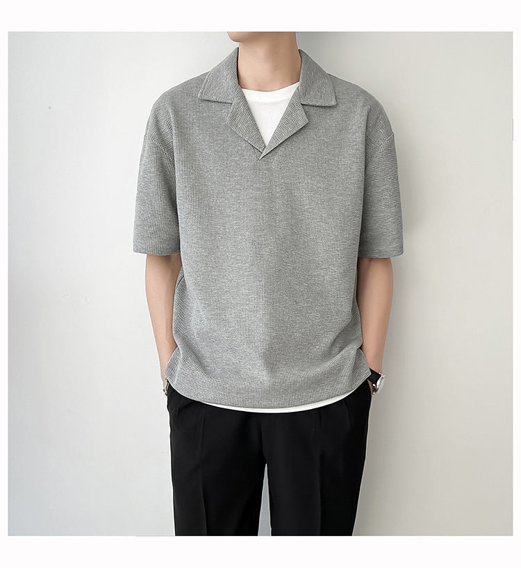 Jacquard Knit Polo